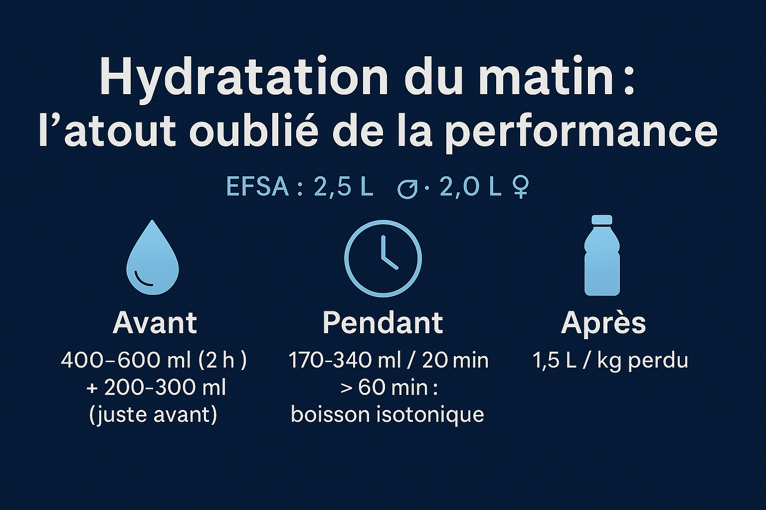 Hydratation du matin