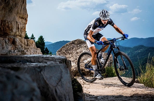 roue arrière, vtt tout suspendu, freins à disques et taille des roues