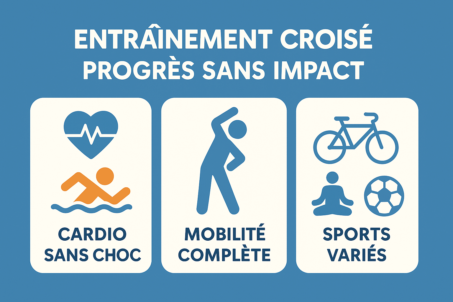 Entrainement croisé pour courir plus vite
