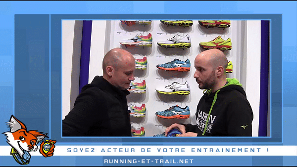 chaussures de trail pour Patrick