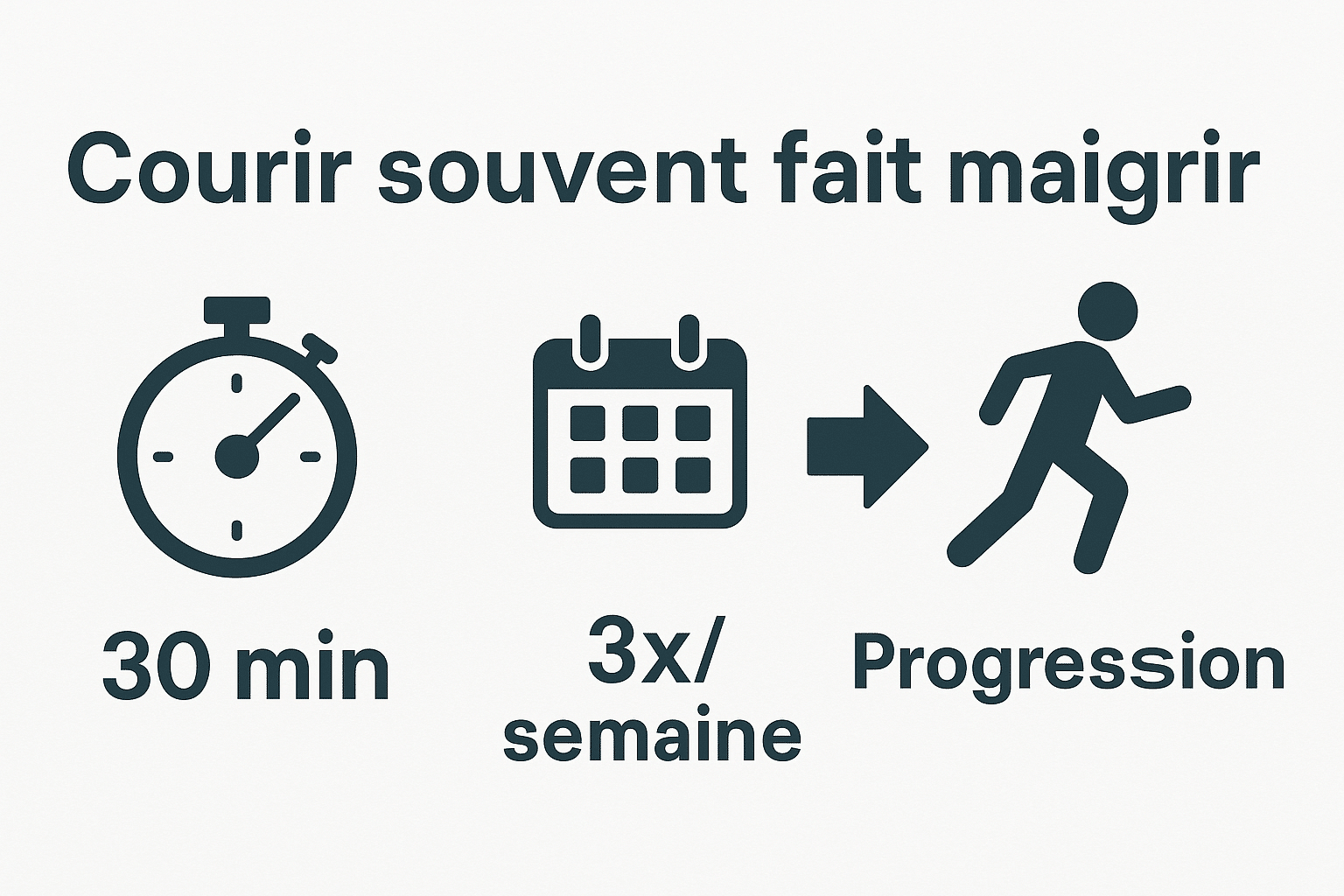 Courir pour maigrir