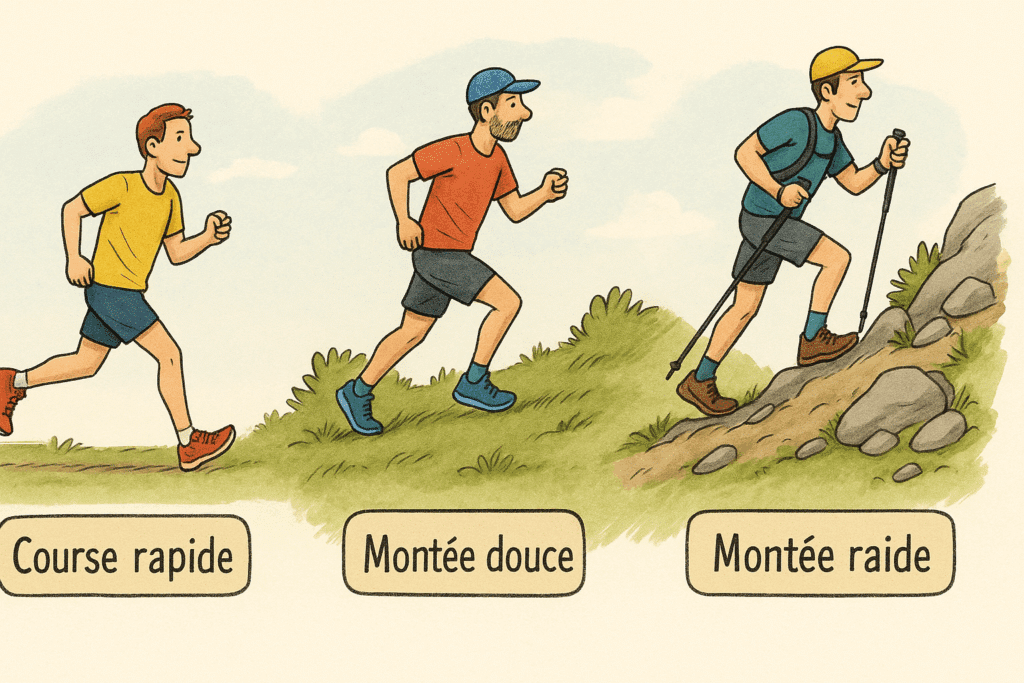 Progresser en montées en trail