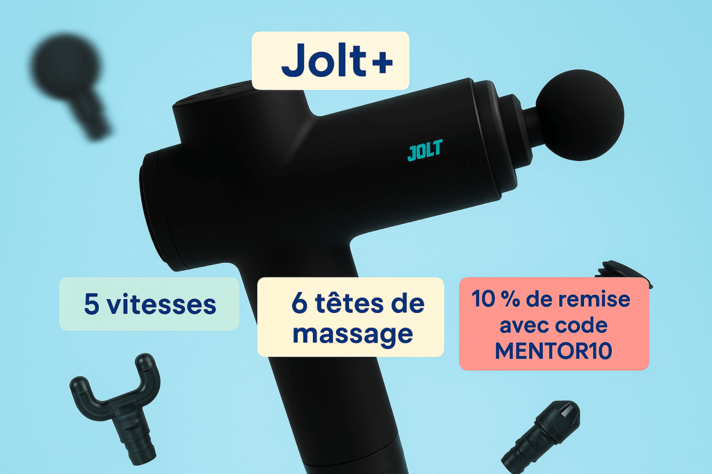 Pourquoi choisir le pistolet Jolt+