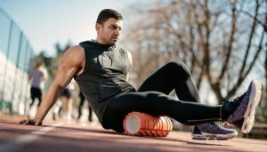 Foam Roller mollets en course à pied