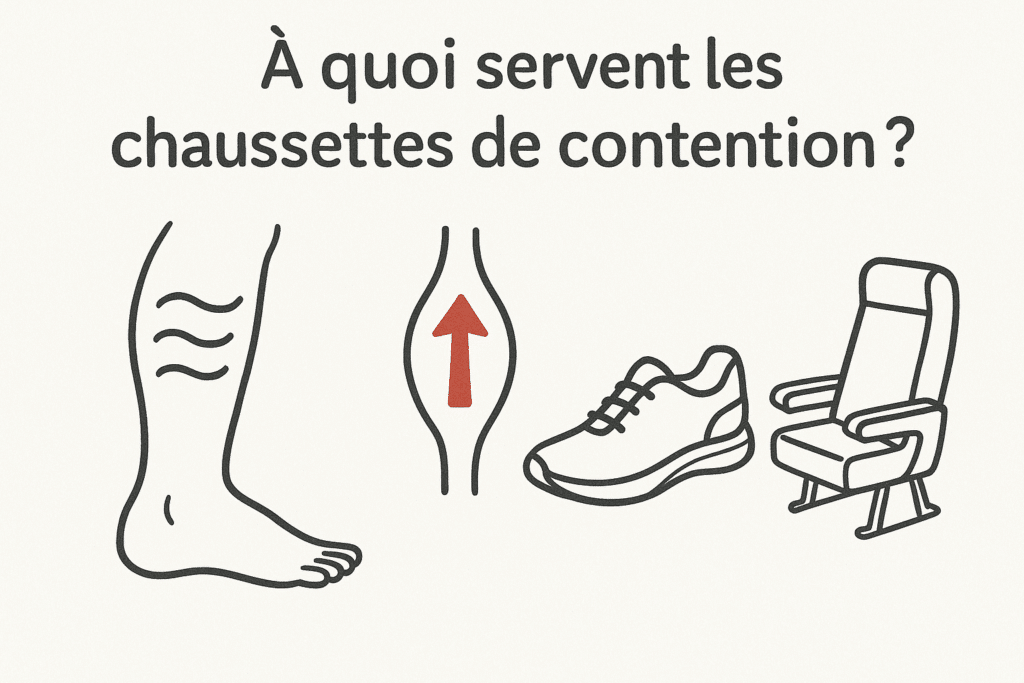 À quoi servent les chaussettes de contention