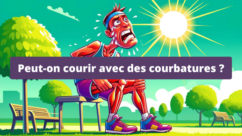 Peut-on courir avec des courbatures