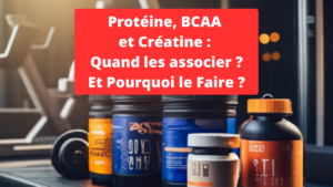 Protéine bcaa et créatine