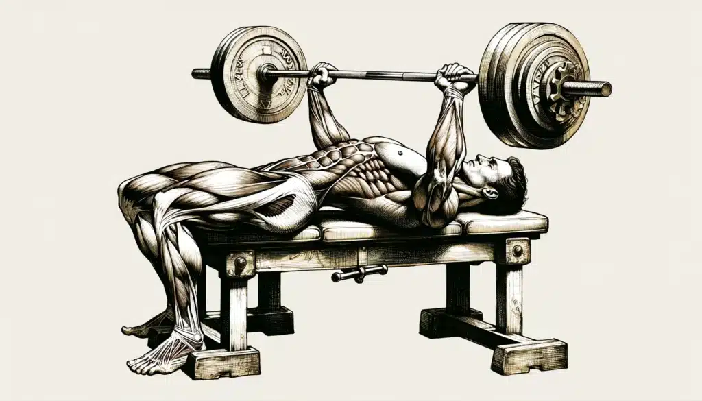 Faire des pompes ou utiliser un banc de musculation 