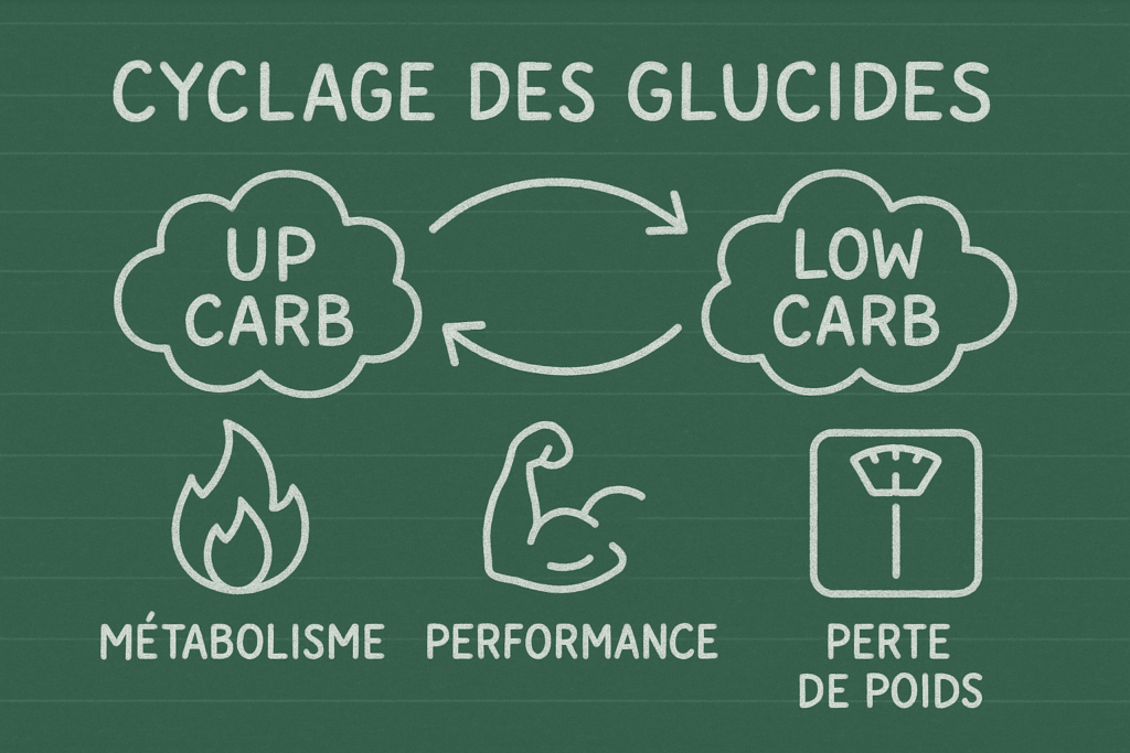 Carb cycling menu - le fonctionnement