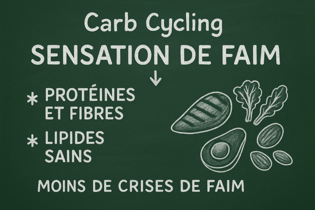 Gestion de la faim avec le Carb Cycling