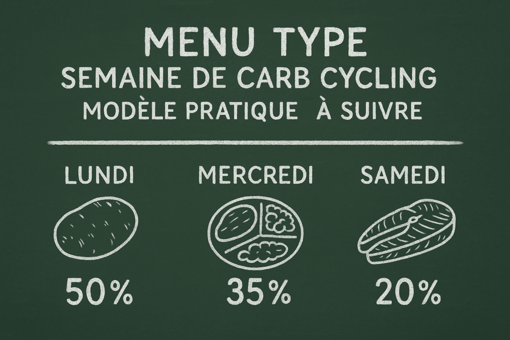 Menu type Carb Cycling