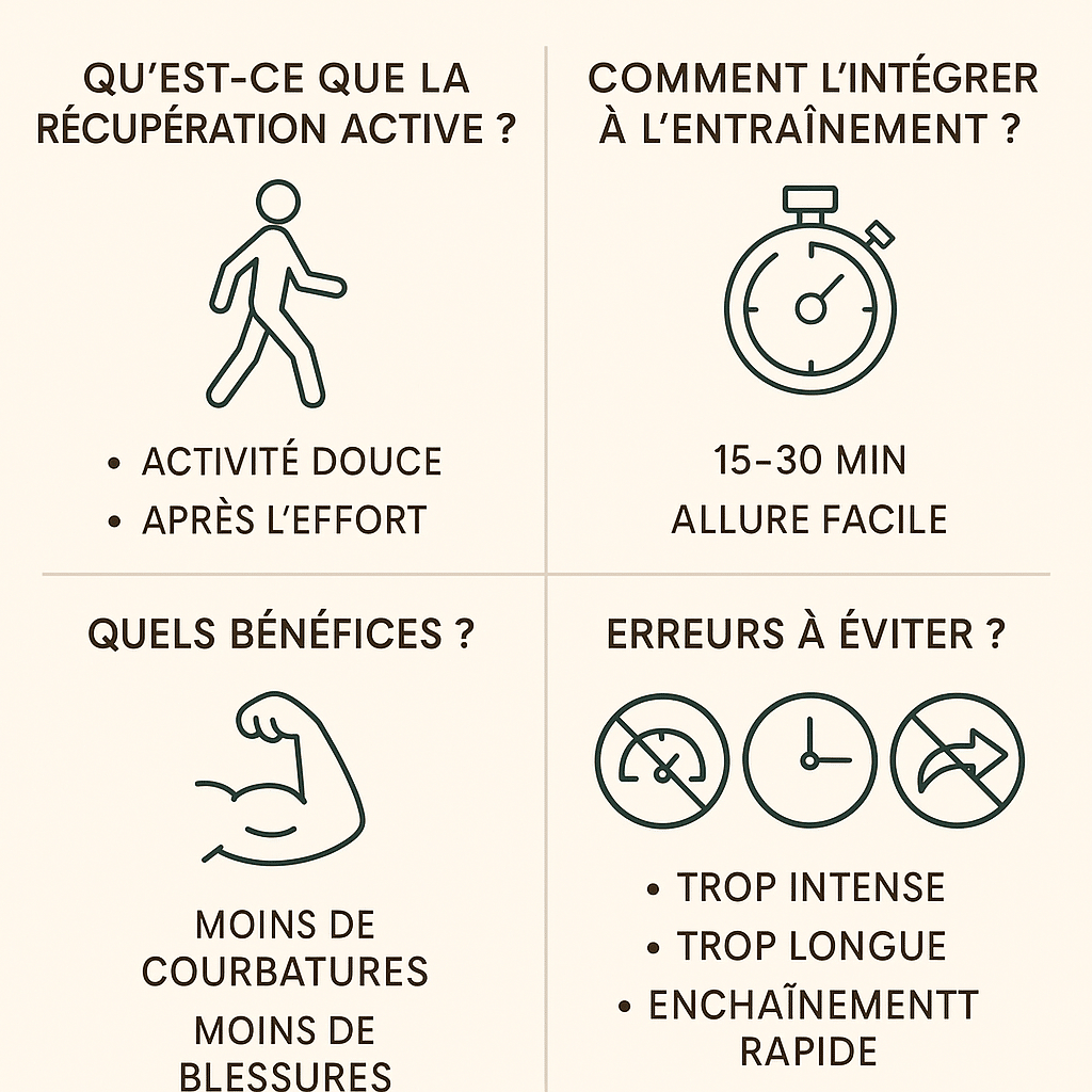 FAQ récupération active course à pied