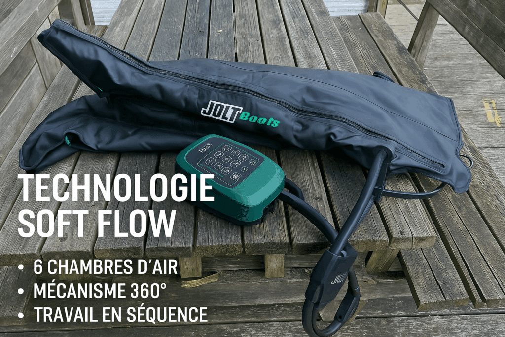 Technologie Soft Flow des bottes Jolt