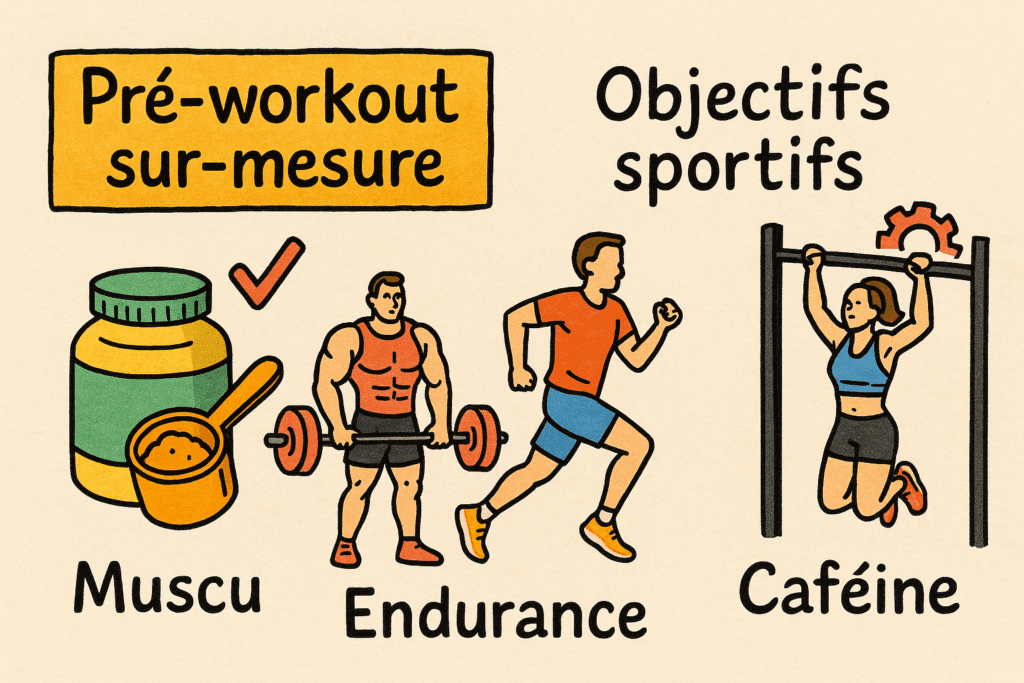 Créer son pré-workout sur mesure