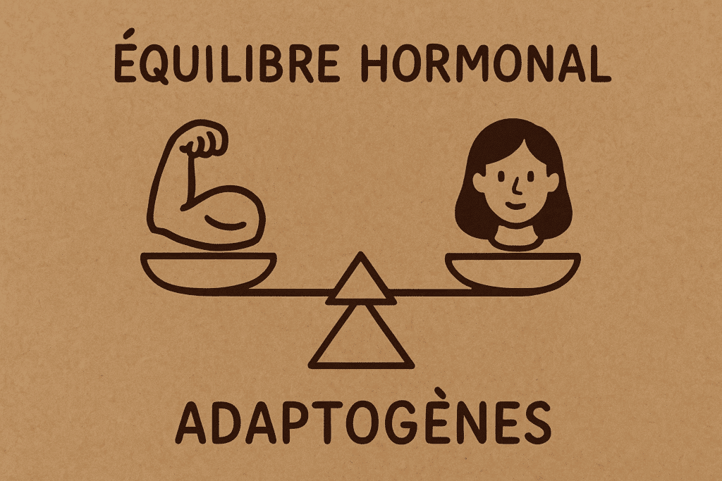 Équilibre hormonal avec café adaptogène