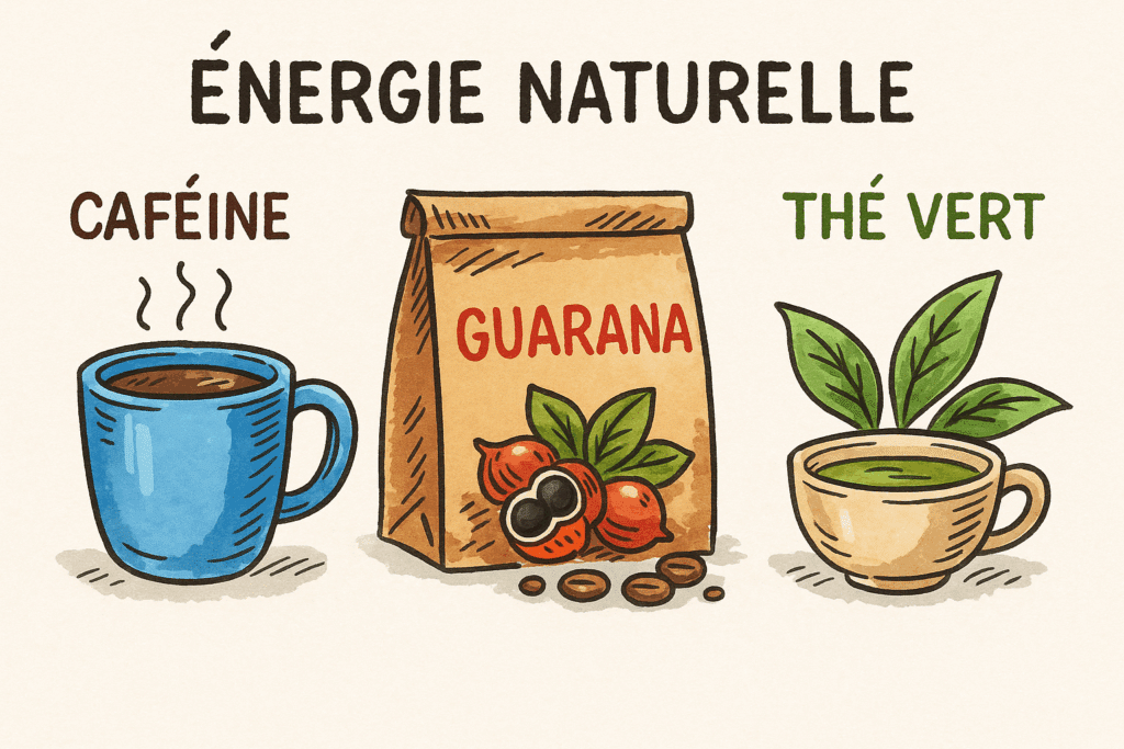 Ingrédients pour créer son pre-workout naturel