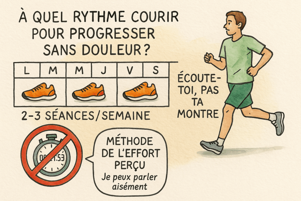 Reprendre la course à pied sans douleur