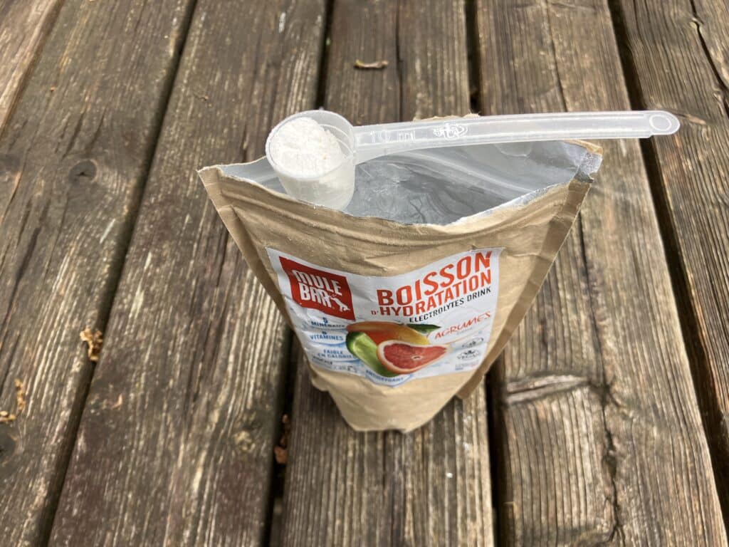 Test Mulebar boisson hydratation