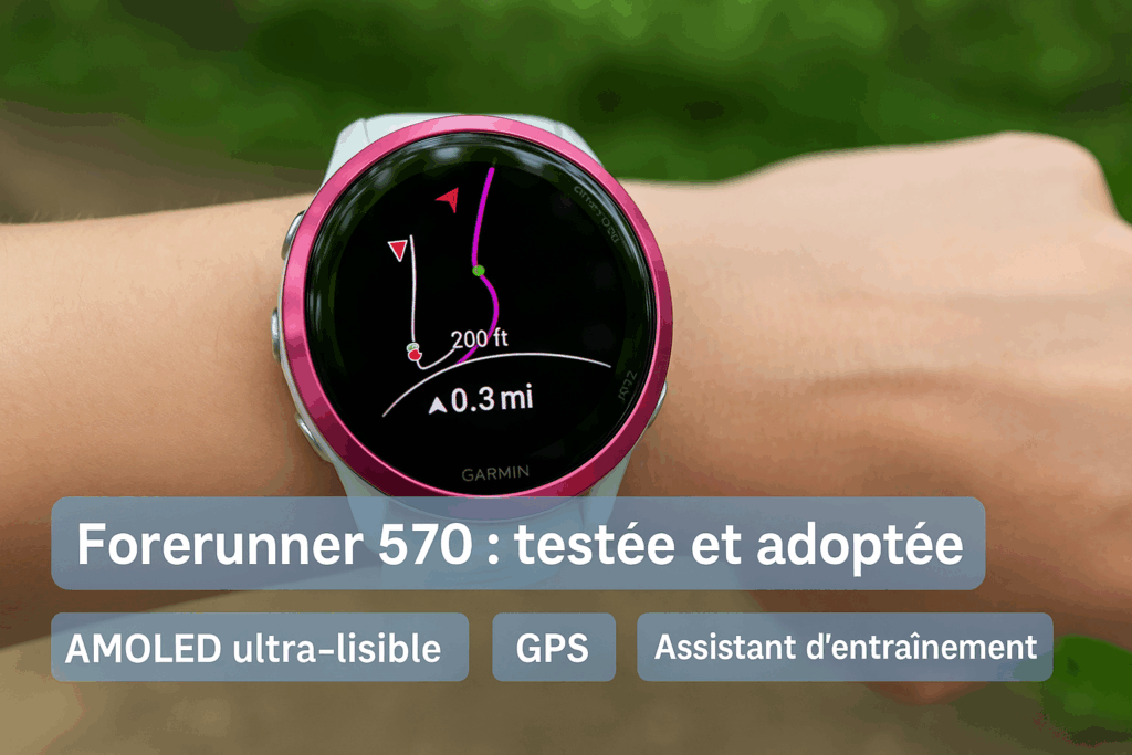 Mon avis Garmin Forerunner 570