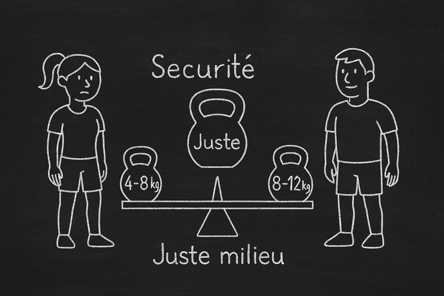 Quel kettlebell pour ne pas se blesser