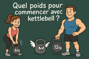 Quel poids pour commencer avec un kettlebell
