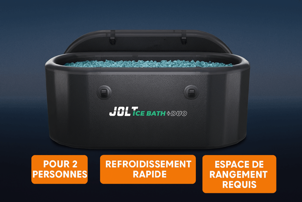 Bassin cryothérapie Jolt Ice Bath Duo