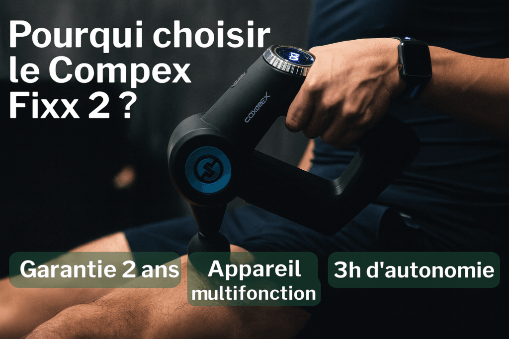 Pourquoi choisir Compex Fixx 2.0