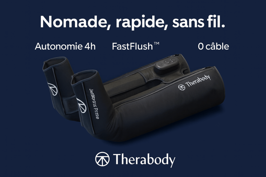 Bottes pressothérapie sport Therabody