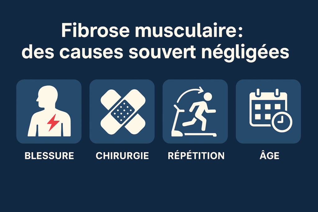 Causes fibrose musculaire