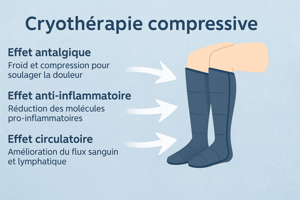 Effets bottes pressothérapie avec la froid