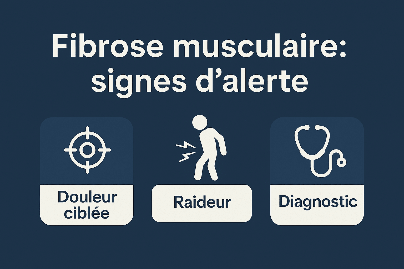 Signes fibrose musculaire