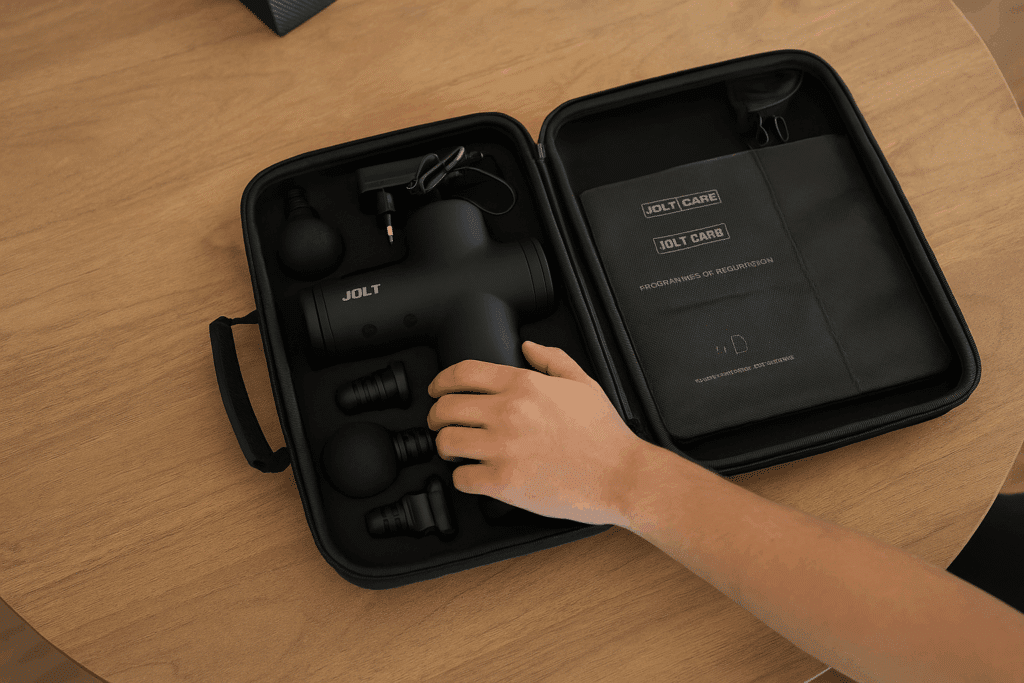 Avis sur le pistolet de massage Jolt+