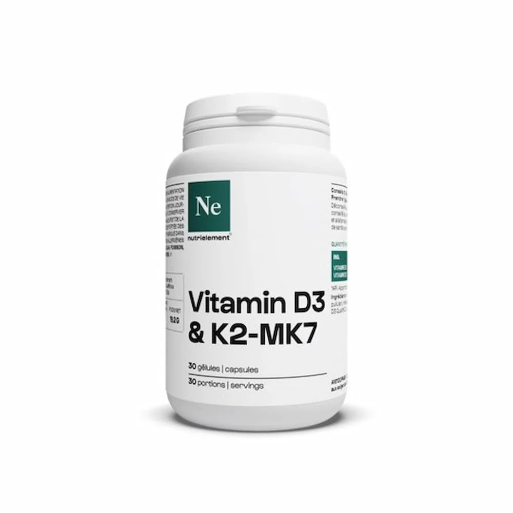 NutriMuscle Vitamine D3 + K2-MK7