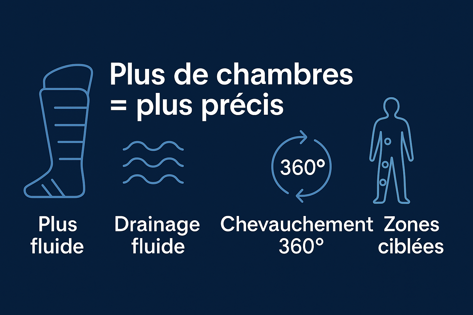 Pourquoi plus de chambres pour bottes de pressothérapie