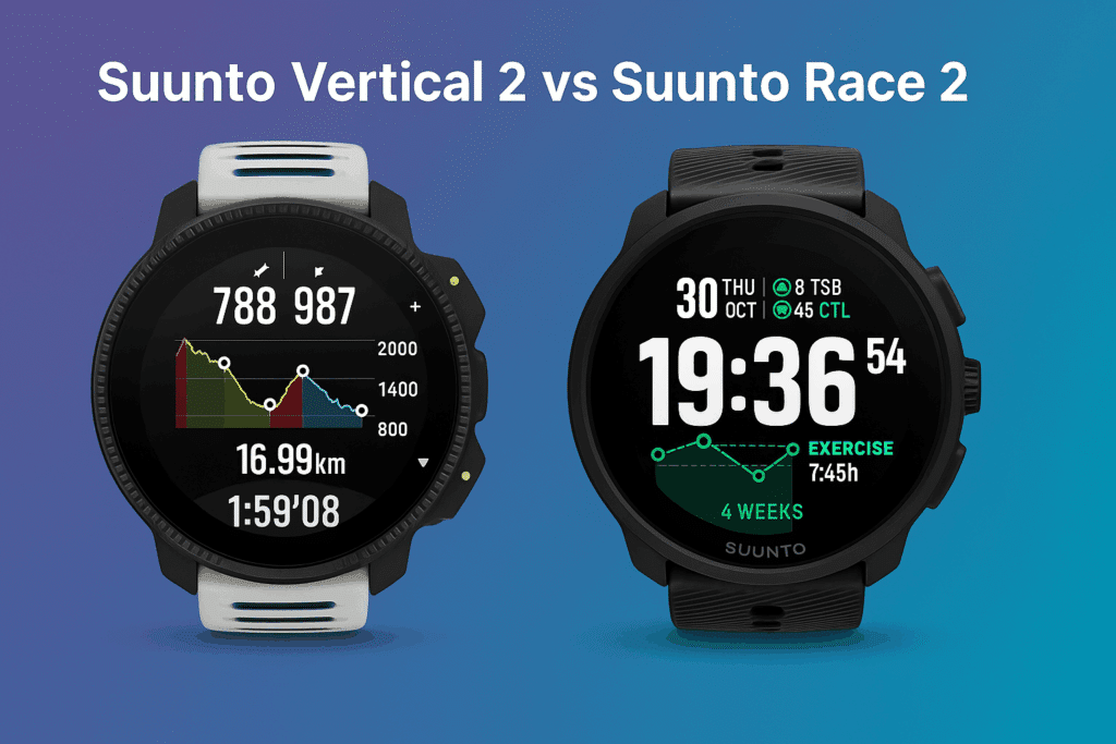 Suunto Vertical 2 vs Race 2