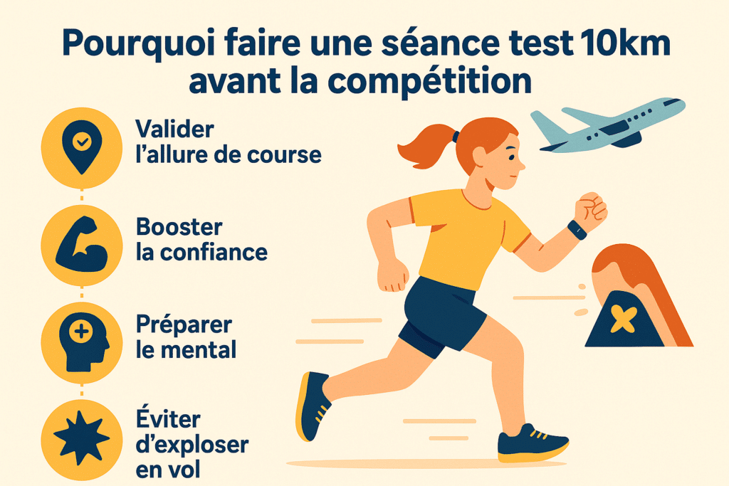 Pourquoi faire une séance test 10km