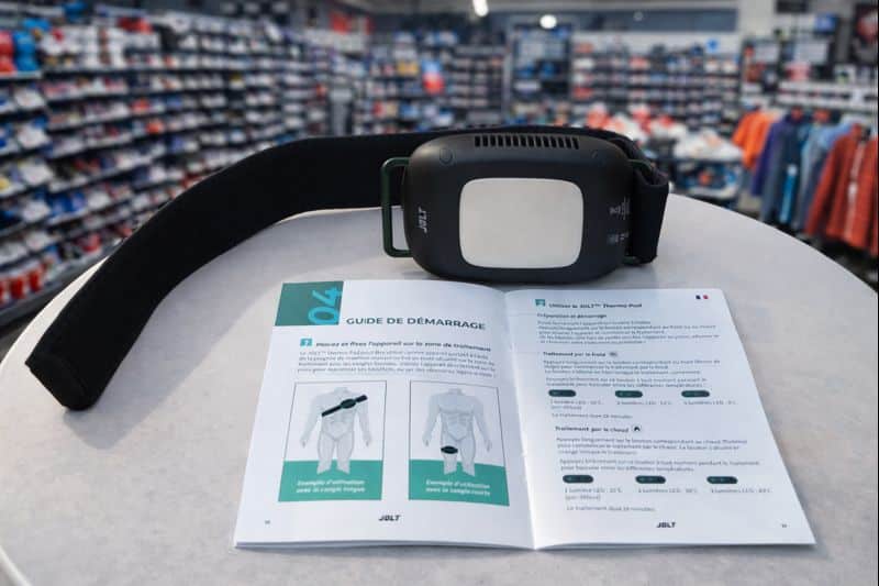 Guide de démarrage Jolt Thermo Pad