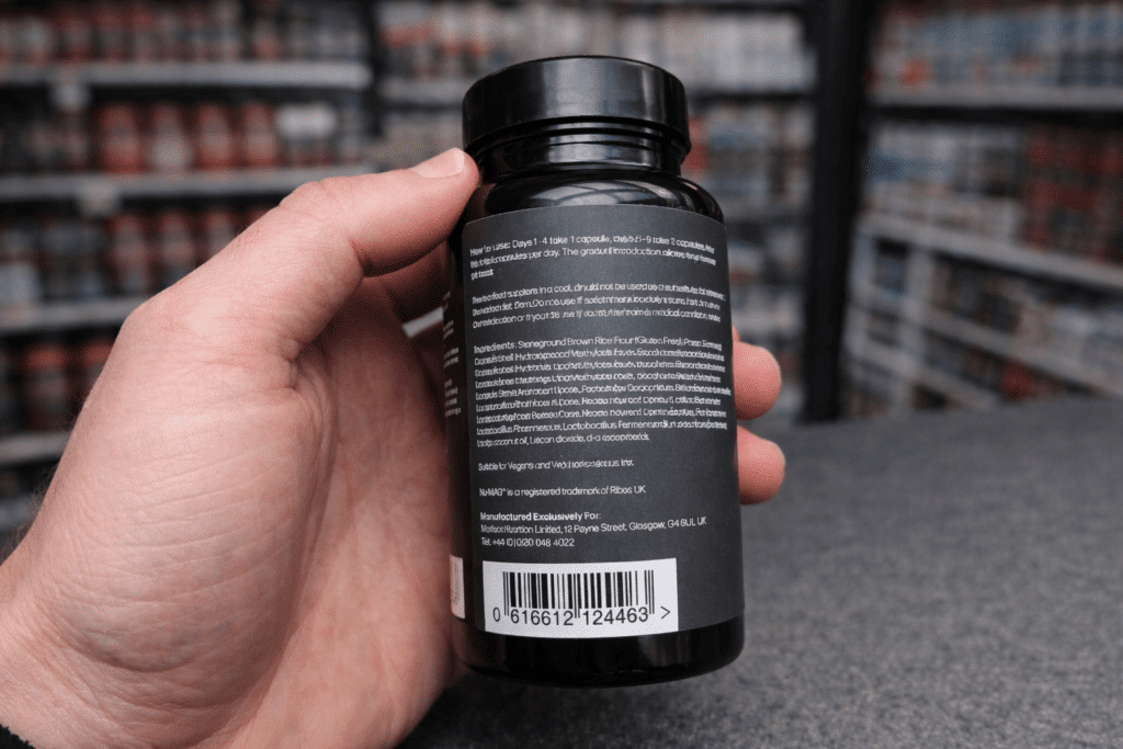 Biotics 8 étiquette