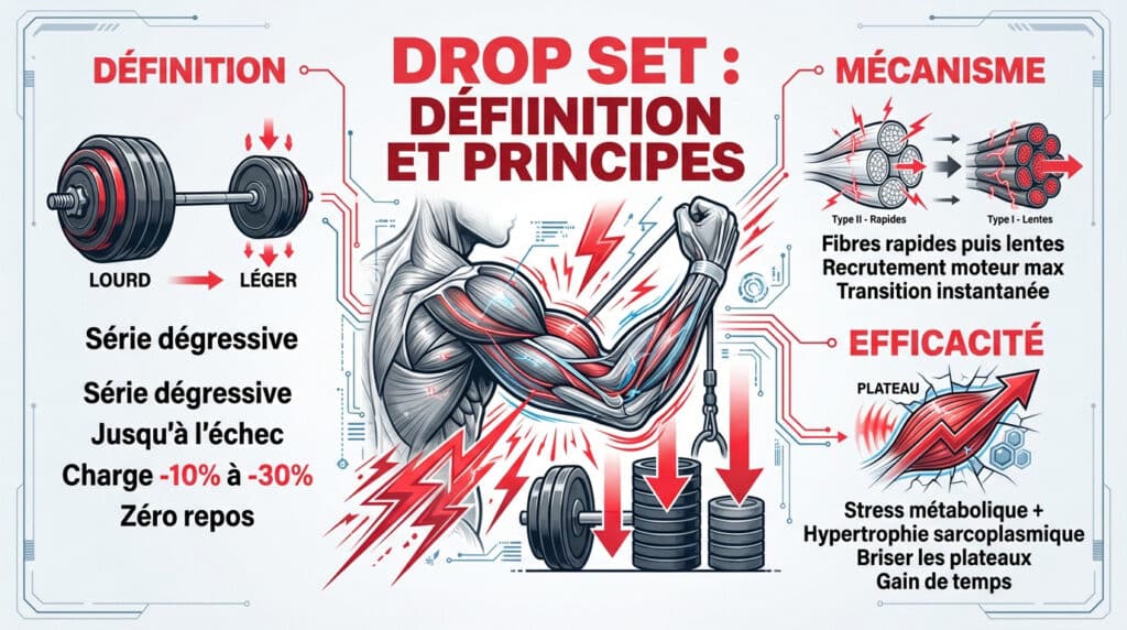 drop set musculation definition et principes