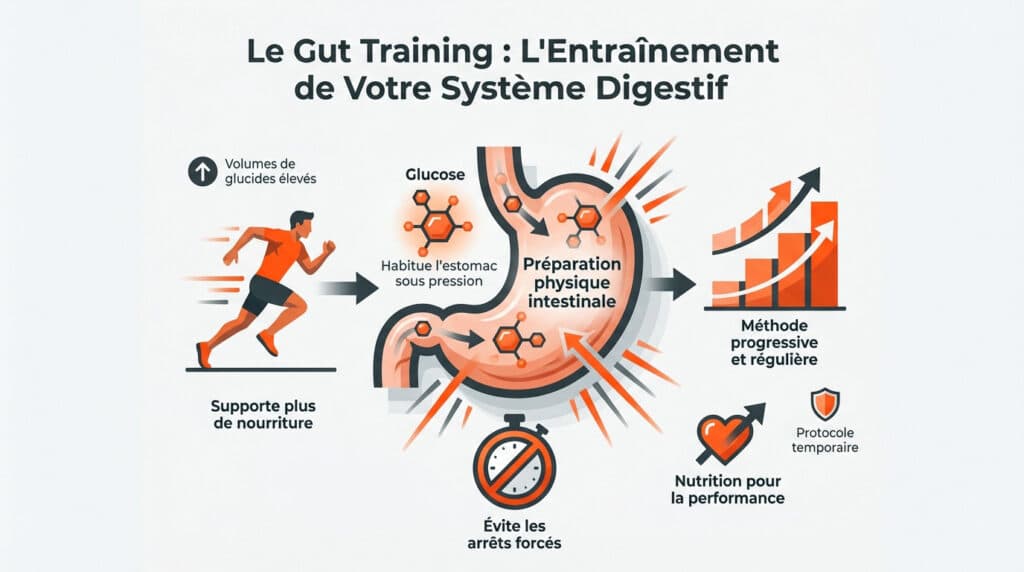 le gut training l’ entrainement digestif