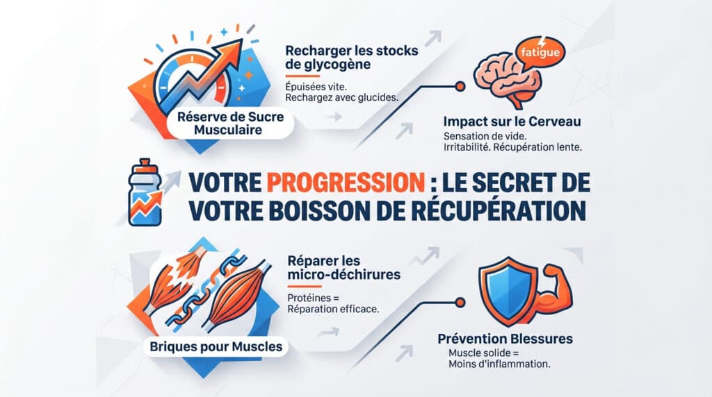 le secret de la boisson de recuperation