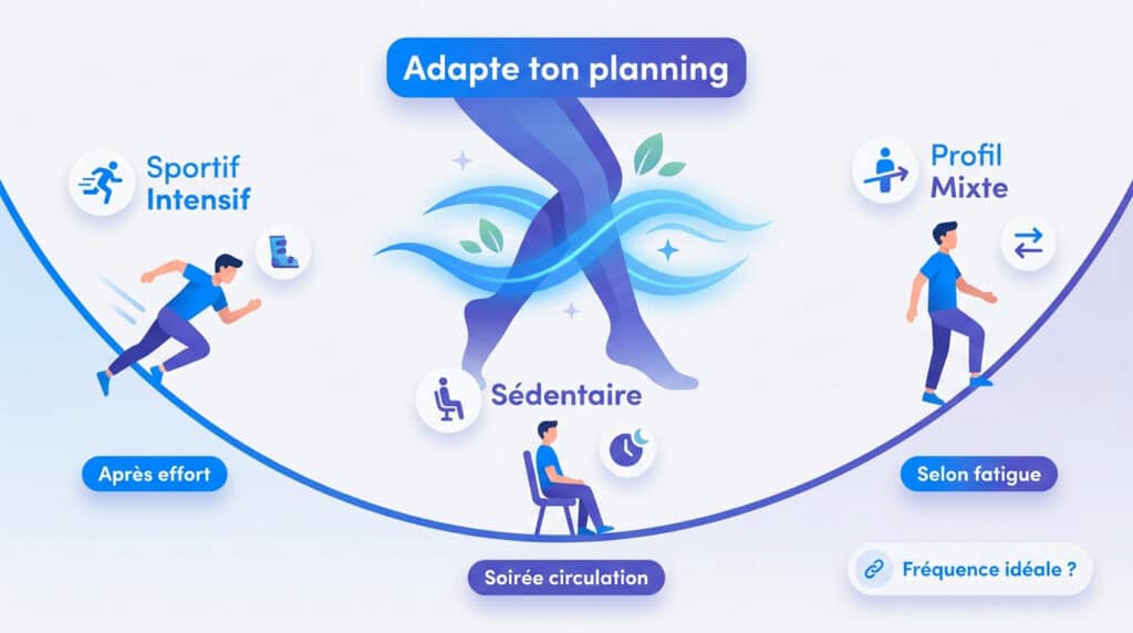 Adapter son planning de pressothérapie