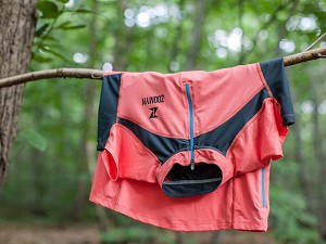 Vous pouvez voir le maillot Aida. © Equipement trail Zoomyn