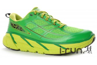 Ces chaussures running Hoka Clifton 2 existent en plusieurs coloris. © I-Run