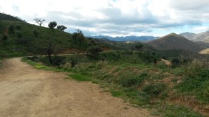 Voilà un des chemins autour de l'hotel pour découvrir la gamme Kalenji Running. © Testeurs-Outdoor