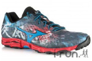 La chaussure Mizuno Trail Wave Hayate a un beau désign que j'aime bien, et vous ? © I-Run